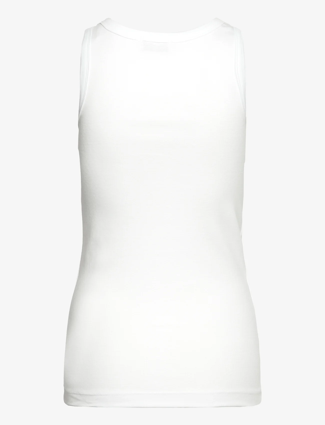 Bruun & Stengade - BS Elena Top - sleeveless tops - white - 1