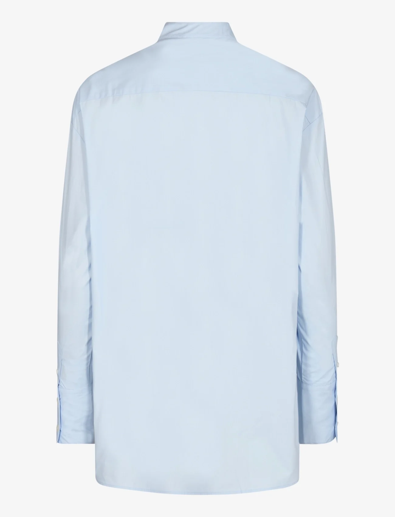 Bruun & Stengade - BS Bernadette Regular Fit Shirt - krekli ar garām piedurknēm - light blue - 1