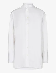 Bruun & Stengade - BS Bernadette Regular Fit Shirt - krekli ar garām piedurknēm - white - 0