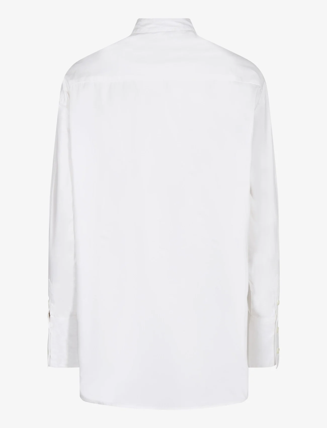 Bruun & Stengade - BS Bernadette Regular Fit Shirt - langærmede skjorter - white - 1