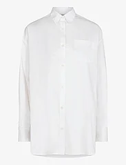 Bruun & Stengade - BS Clarisse Regular Fit Shirt - krekli ar garām piedurknēm - white - 0