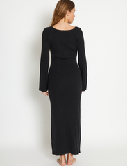 Bruun & Stengade - BS Blanche Regular Fit Dress - strikkede kjoler - black - 3