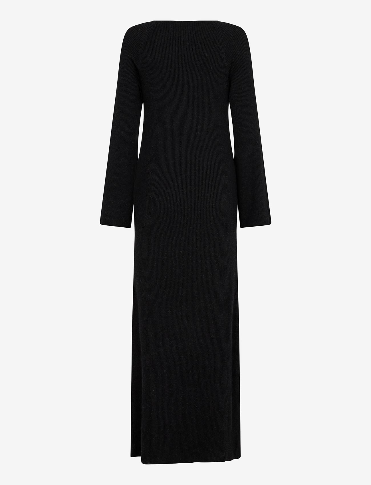 Bruun & Stengade - BS Blanche Regular Fit Dress - strikkede kjoler - black - 1