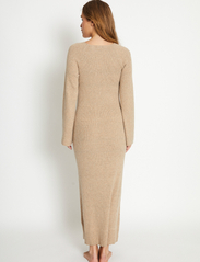 Bruun & Stengade - BS Blanche Regular Fit Dress - knitted dresses - sand - 6