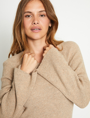 Bruun & Stengade - BS Blanche Regular Fit Dress - knitted dresses - sand - 9