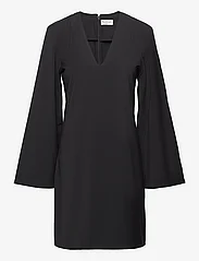 Bruun & Stengade - BS Carole Regular Fit Dress - midi dresses - black - 0