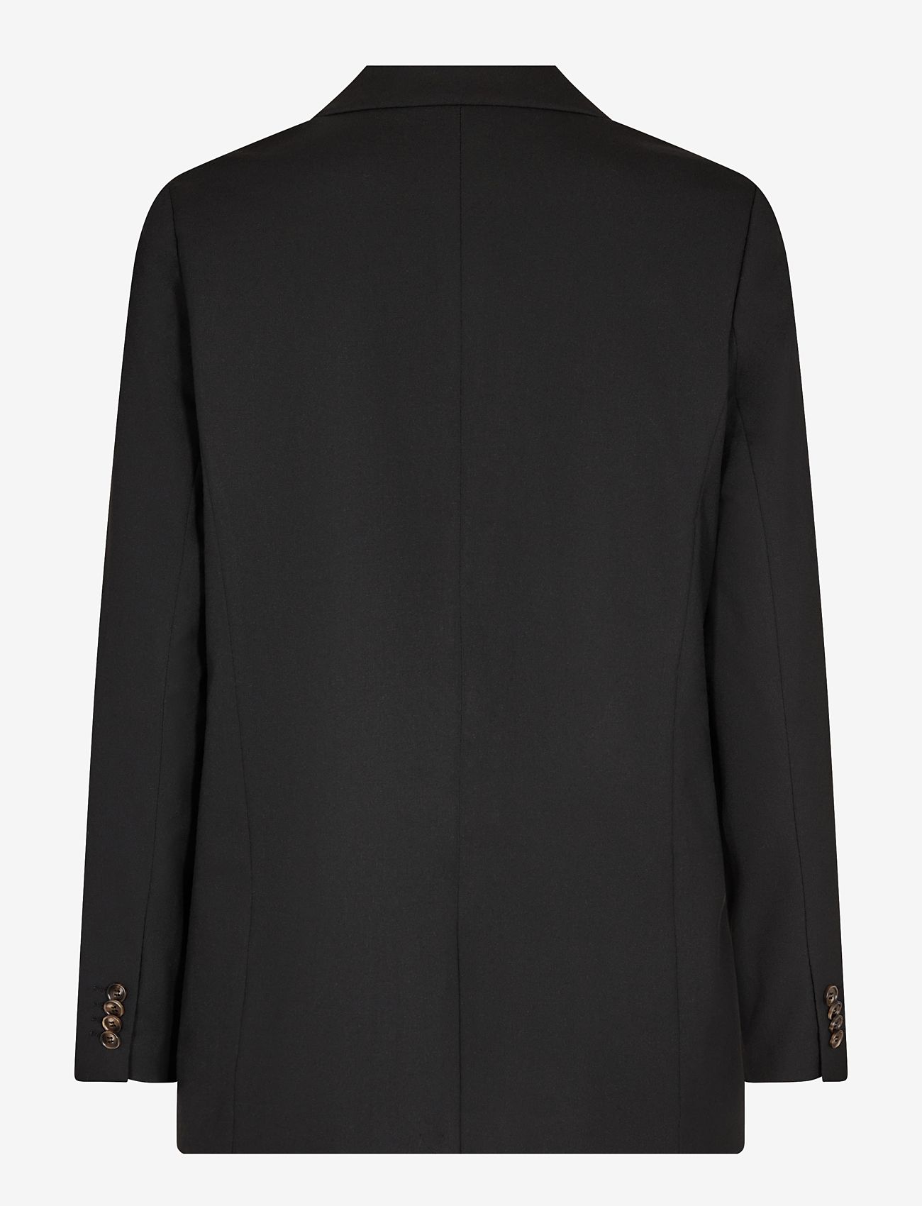 Bruun & Stengade - BS Agate Regular Fit Blazer - ballīšu apģērbs par outlet cenām - black - 1