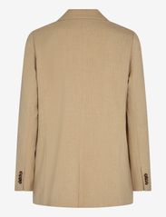 Bruun & Stengade - BS Agate Regular Fit Blazer - ballīšu apģērbs par outlet cenām - brown - 1