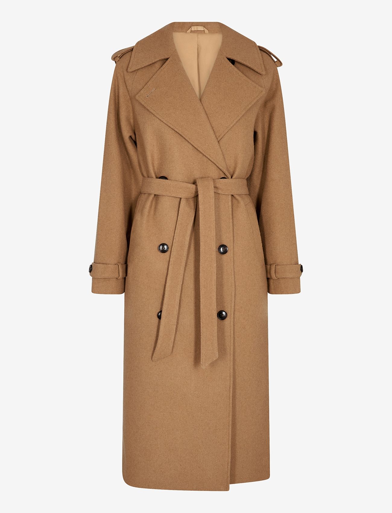 Bruun & Stengade - BS Margot Coat - winter coats - camel - 0