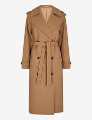 Bruun & Stengade - BS Margot Coat - winter coats - camel - 0