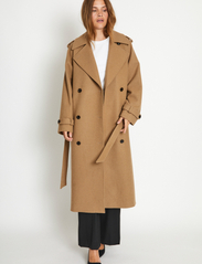 Bruun & Stengade - BS Margot Coat - winter coats - camel - 2