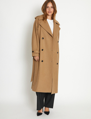 Bruun & Stengade - BS Margot Coat - winter coats - camel - 3