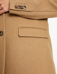 Bruun & Stengade - BS Laure Regular Fit Coat - wool jackets - camel - 6