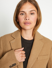 Bruun & Stengade - BS Laure Regular Fit Coat - wool jackets - camel - 7