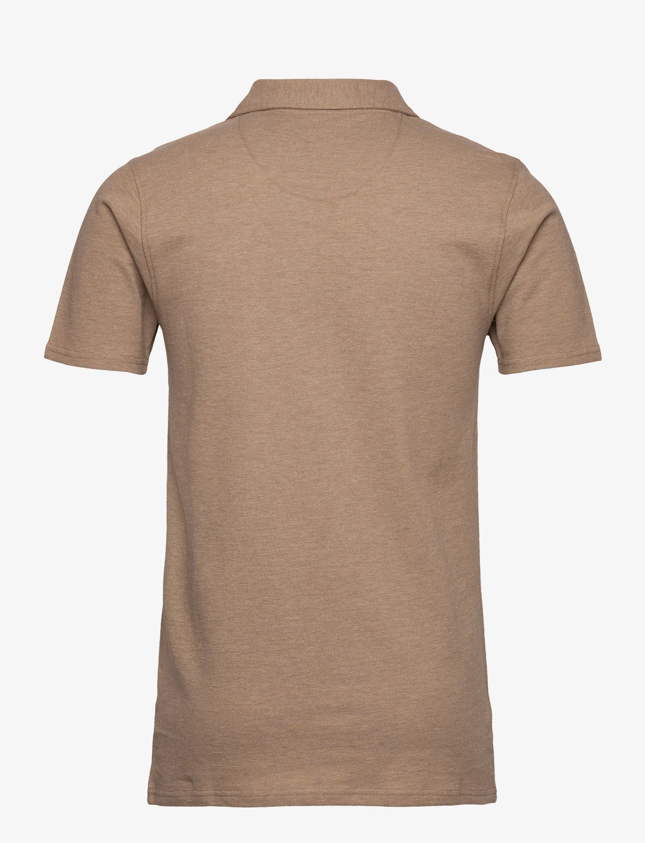 Bruun & Stengade - BS Rinom Regular Fit Polo Shirt - vīriešiem - brown - 1