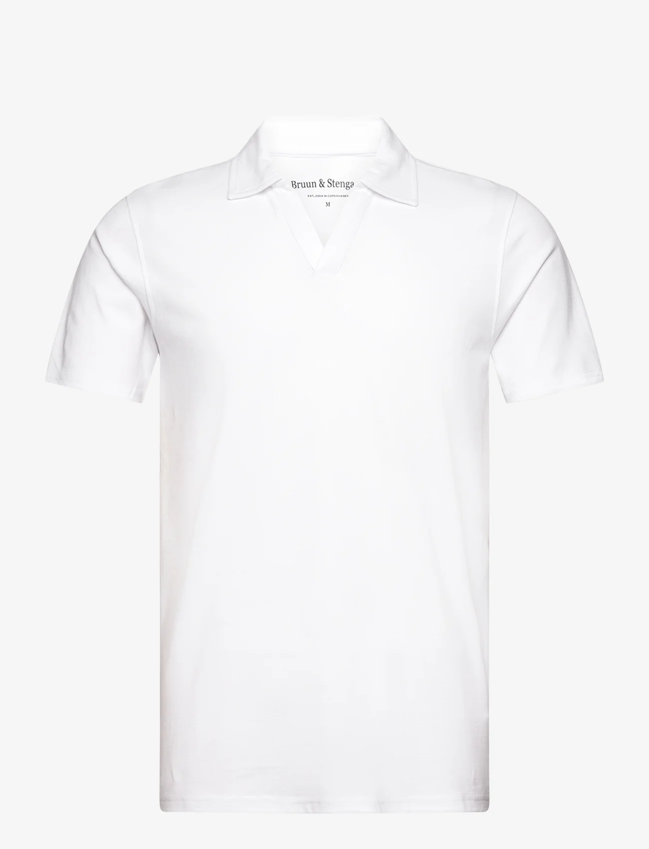Bruun & Stengade - BS Rinom Regular Fit Polo Shirt - män - white - 0