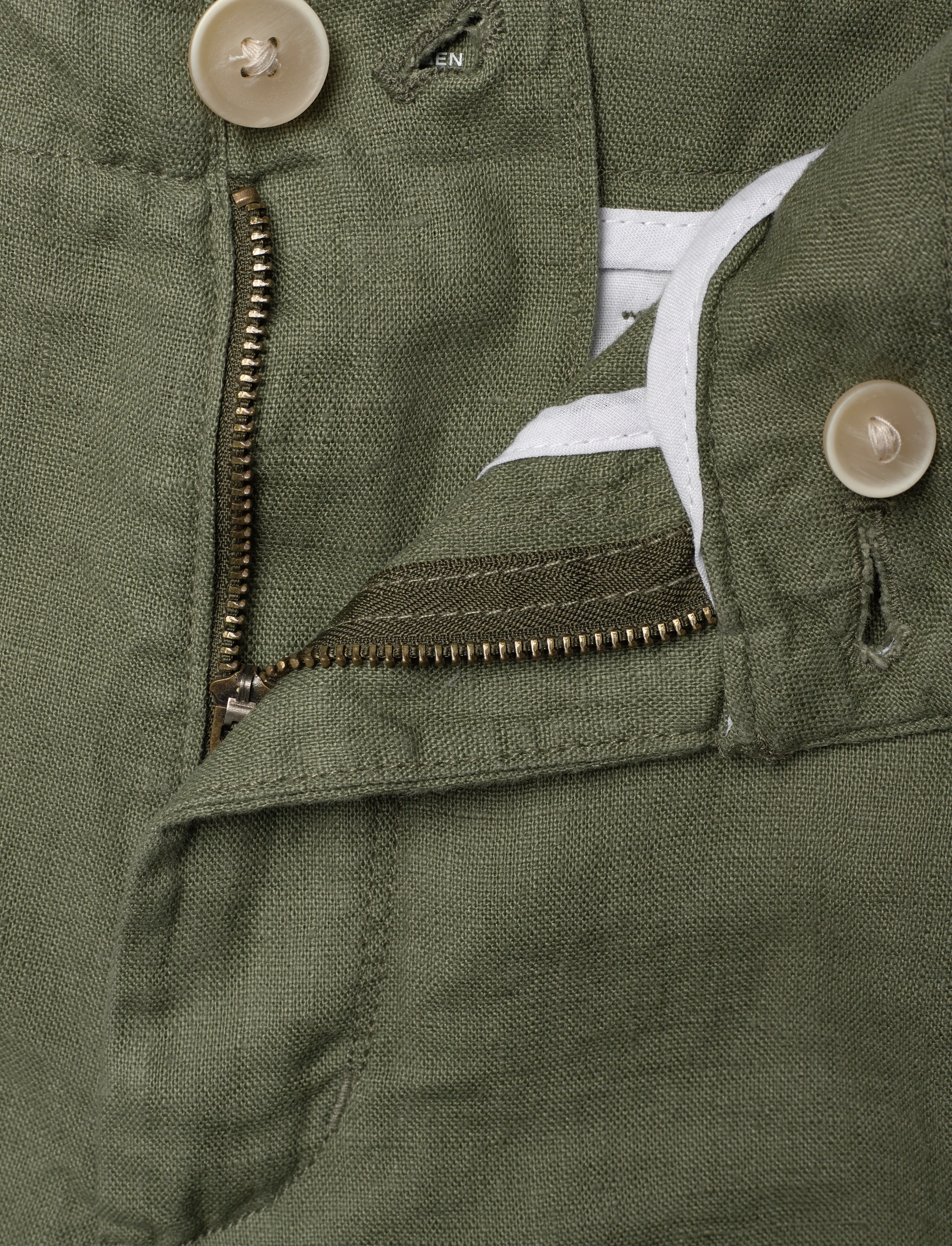 Bruun & Stengade - BS Abel Regular Fit Shorts - mænd - army - 2