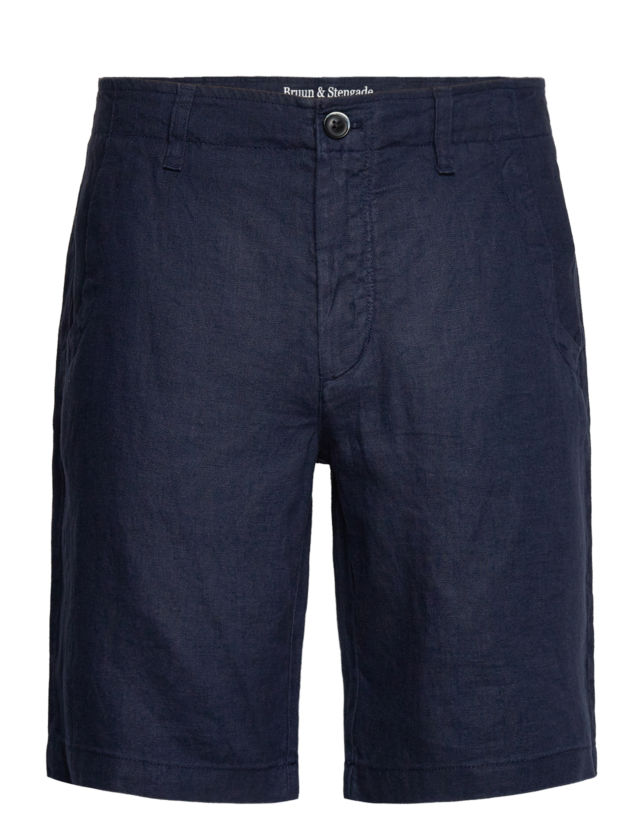 Bruun & Stengade BS Abel Regular Fit Shorts - Klær - NAVY / navy