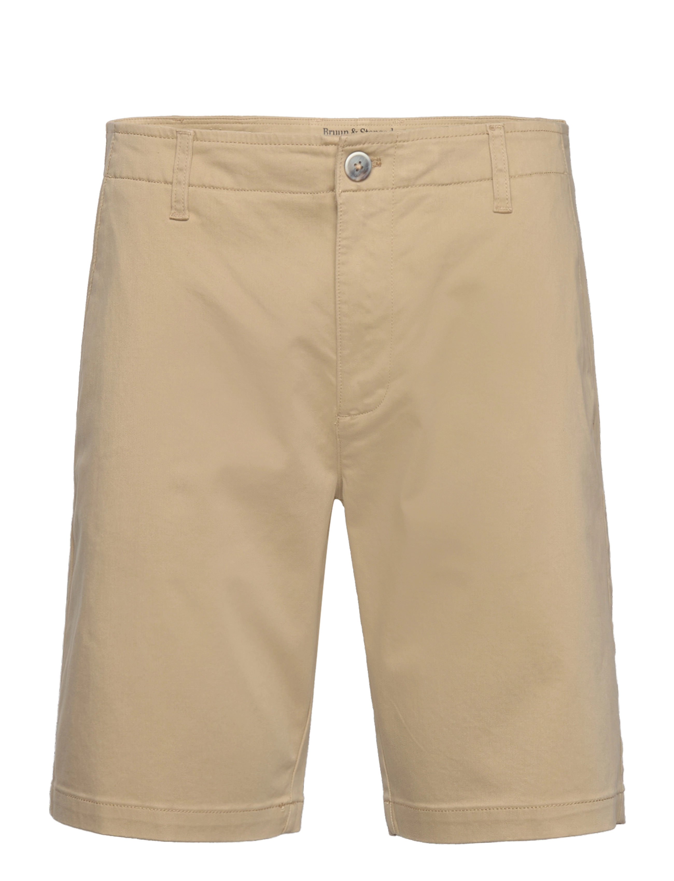 Bruun & Stengade BS Gerhard Regular Fit Shorts - Klær - BEIGE / beige