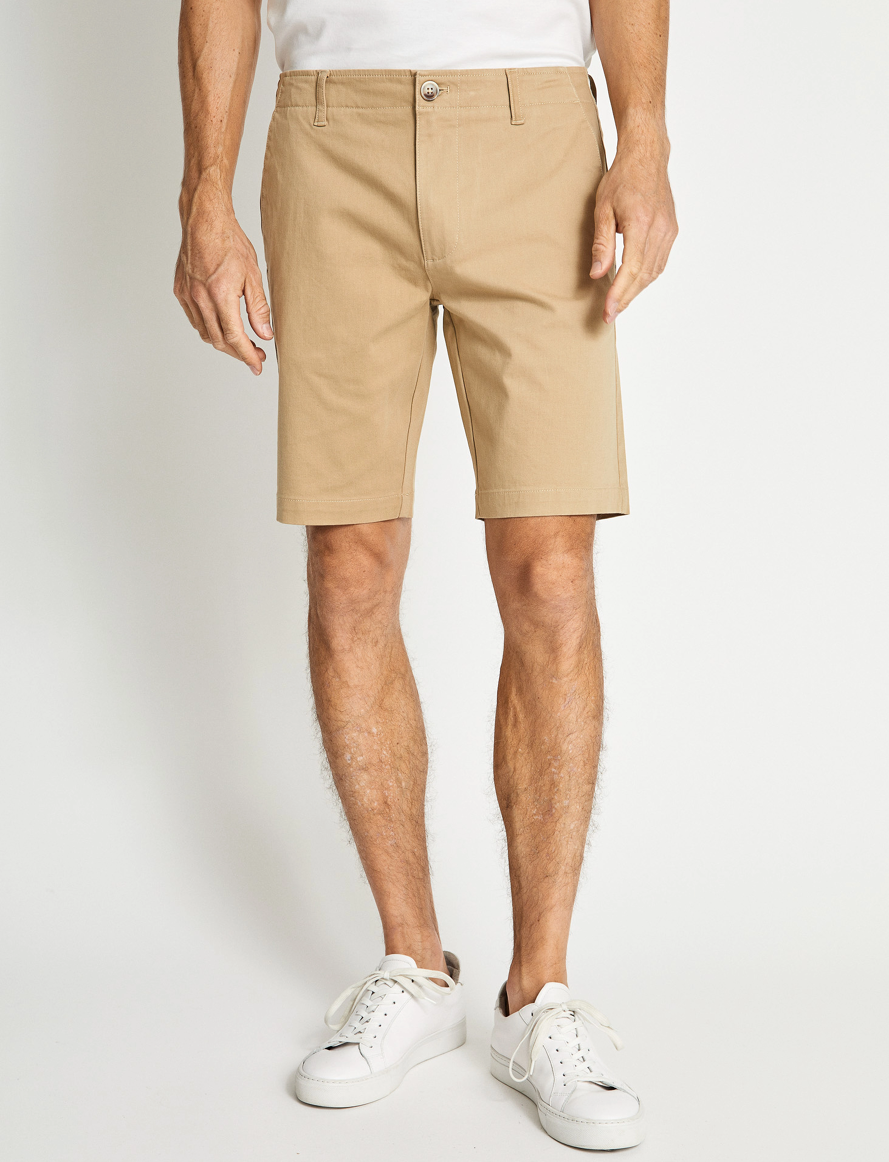 Bruun & Stengade - BS Gerhard Regular Fit Shorts - laveste priser - beige - 3