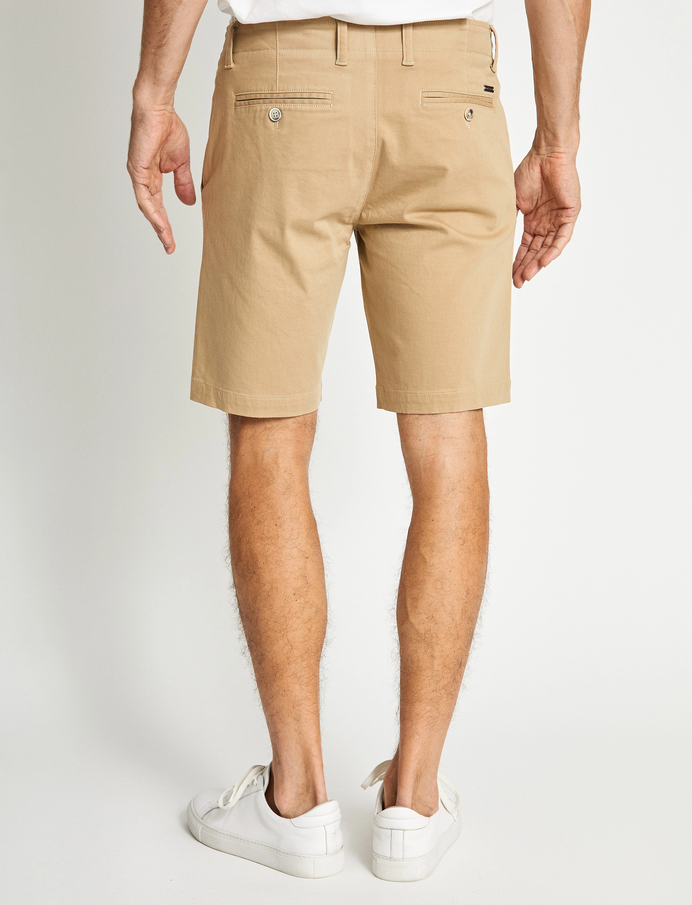 Bruun & Stengade - BS Gerhard Regular Fit Shorts - laveste priser - beige - 4