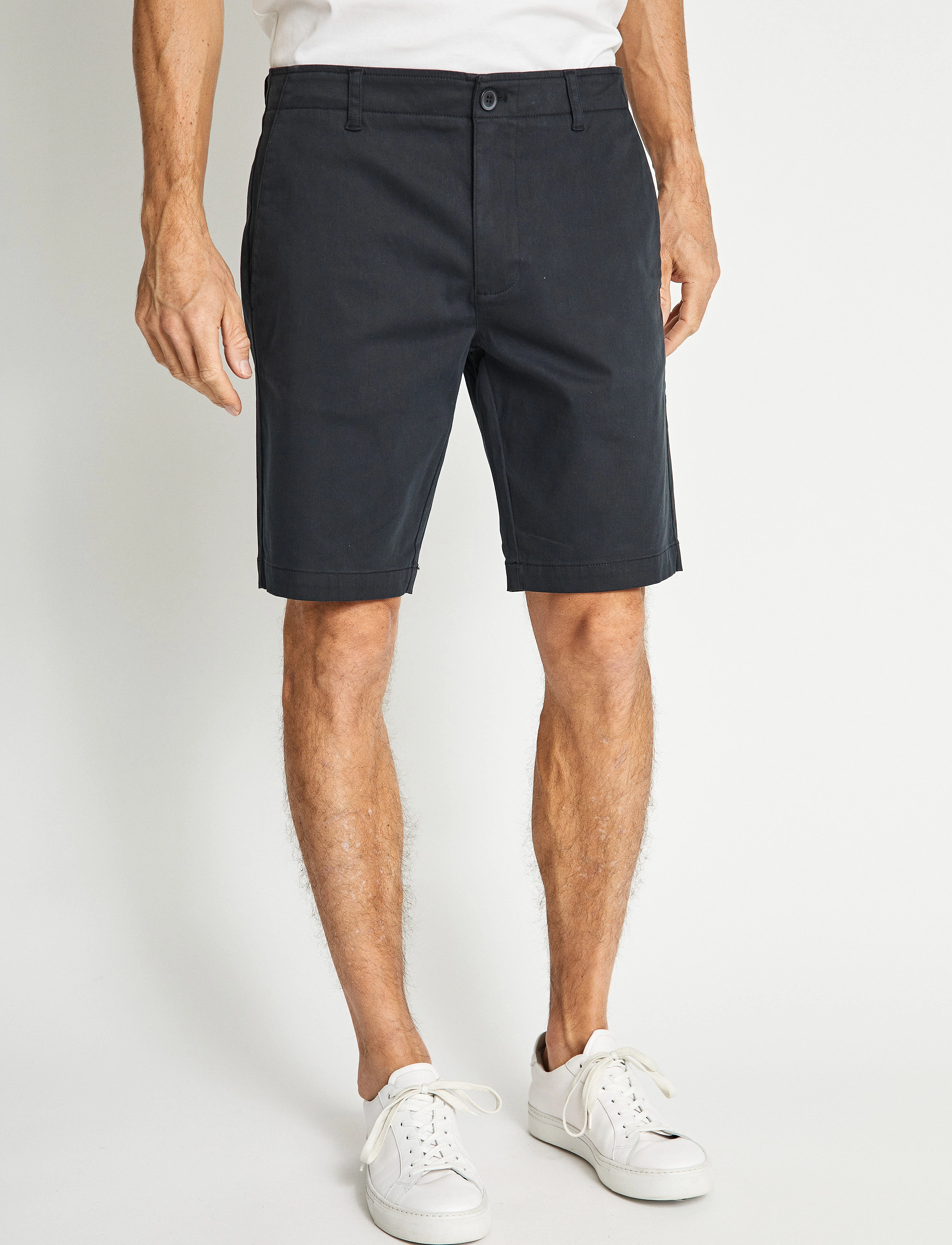 Bruun & Stengade - BS Gerhard Regular Fit Shorts - kasdienio stiliaus šortai - black - 3