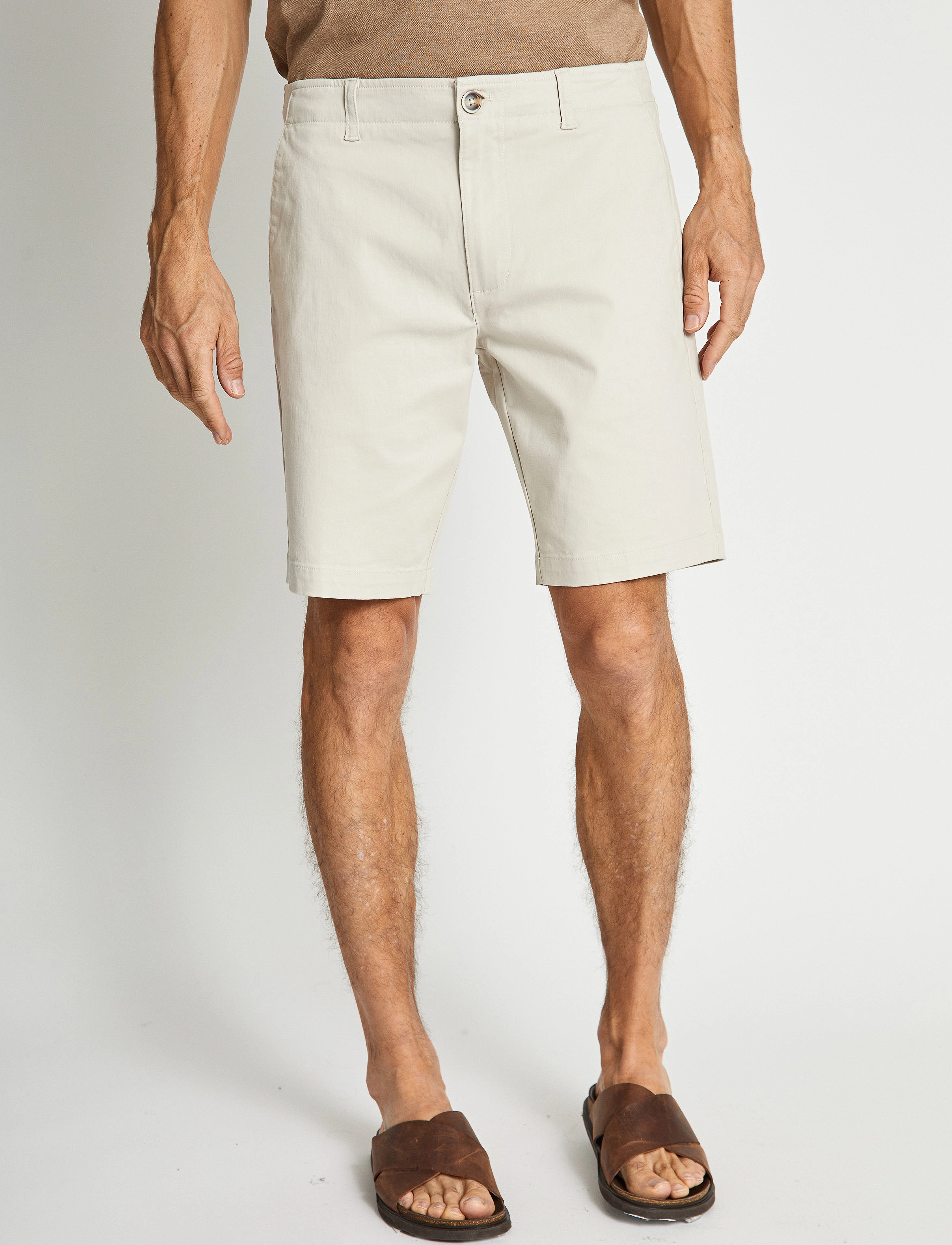 Bruun & Stengade - BS Gerhard Regular Fit Shorts - laveste priser - kit - 3