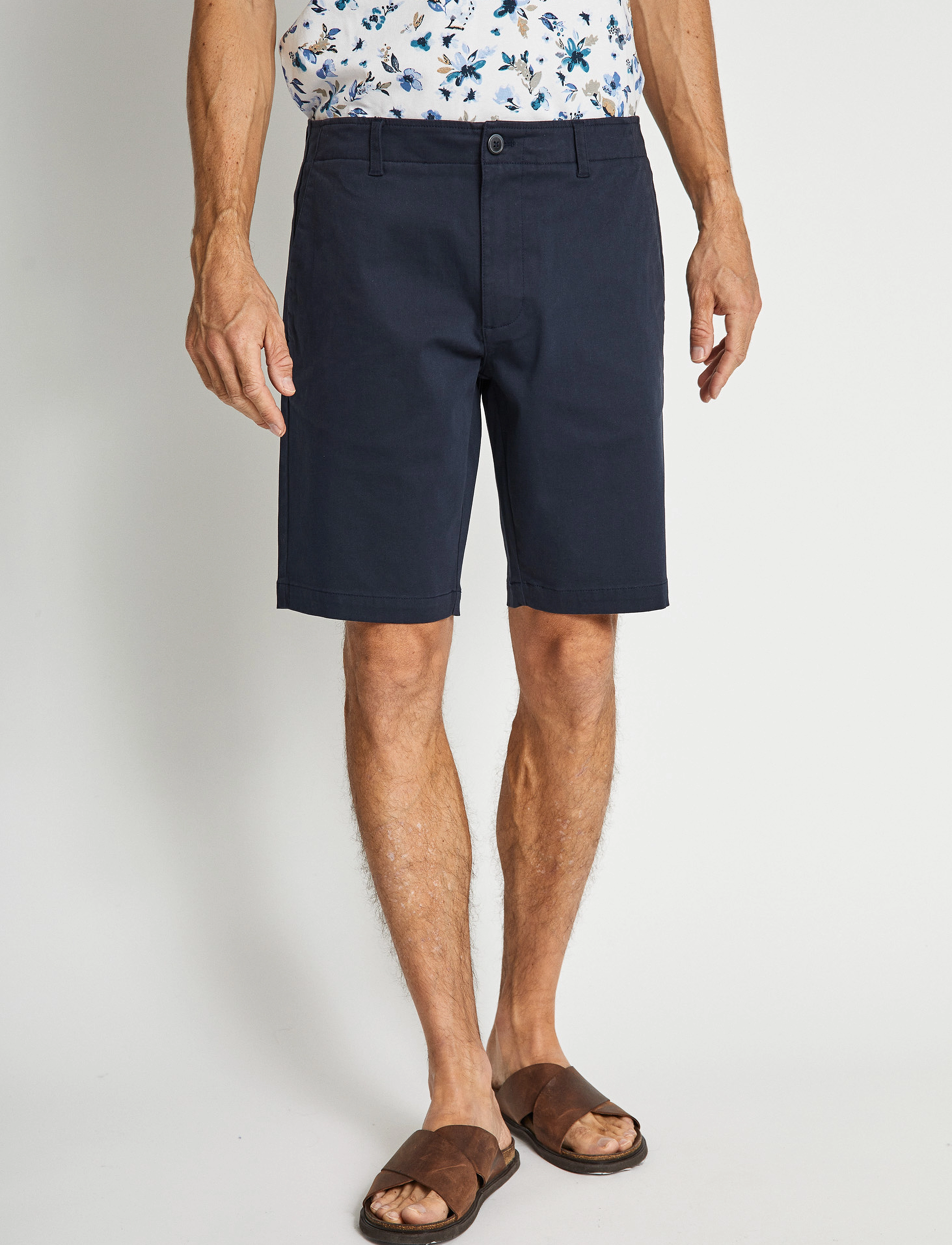 Bruun & Stengade - BS Gerhard Regular Fit Shorts - laveste priser - navy - 3