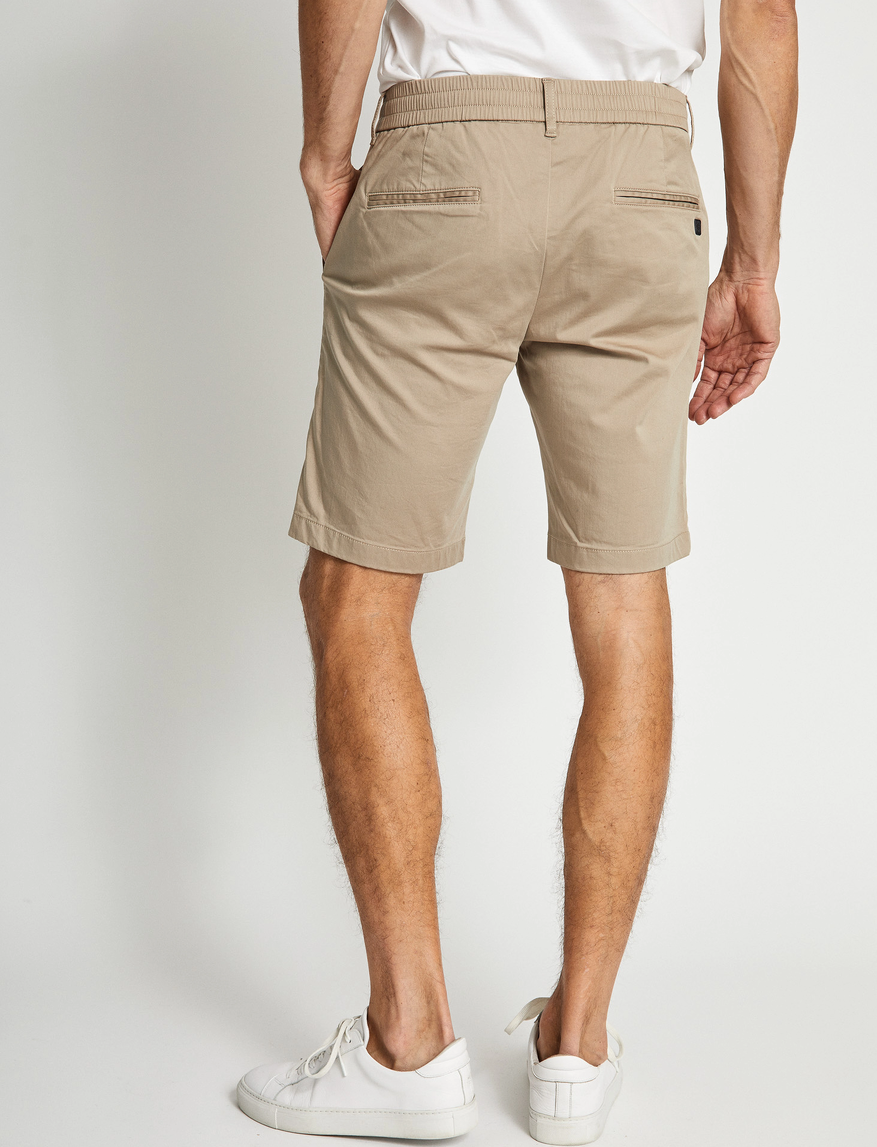 Bruun & Stengade - BS Edvard Regular Fit Shorts - lühikesed vabaajapüksid - beige - 4