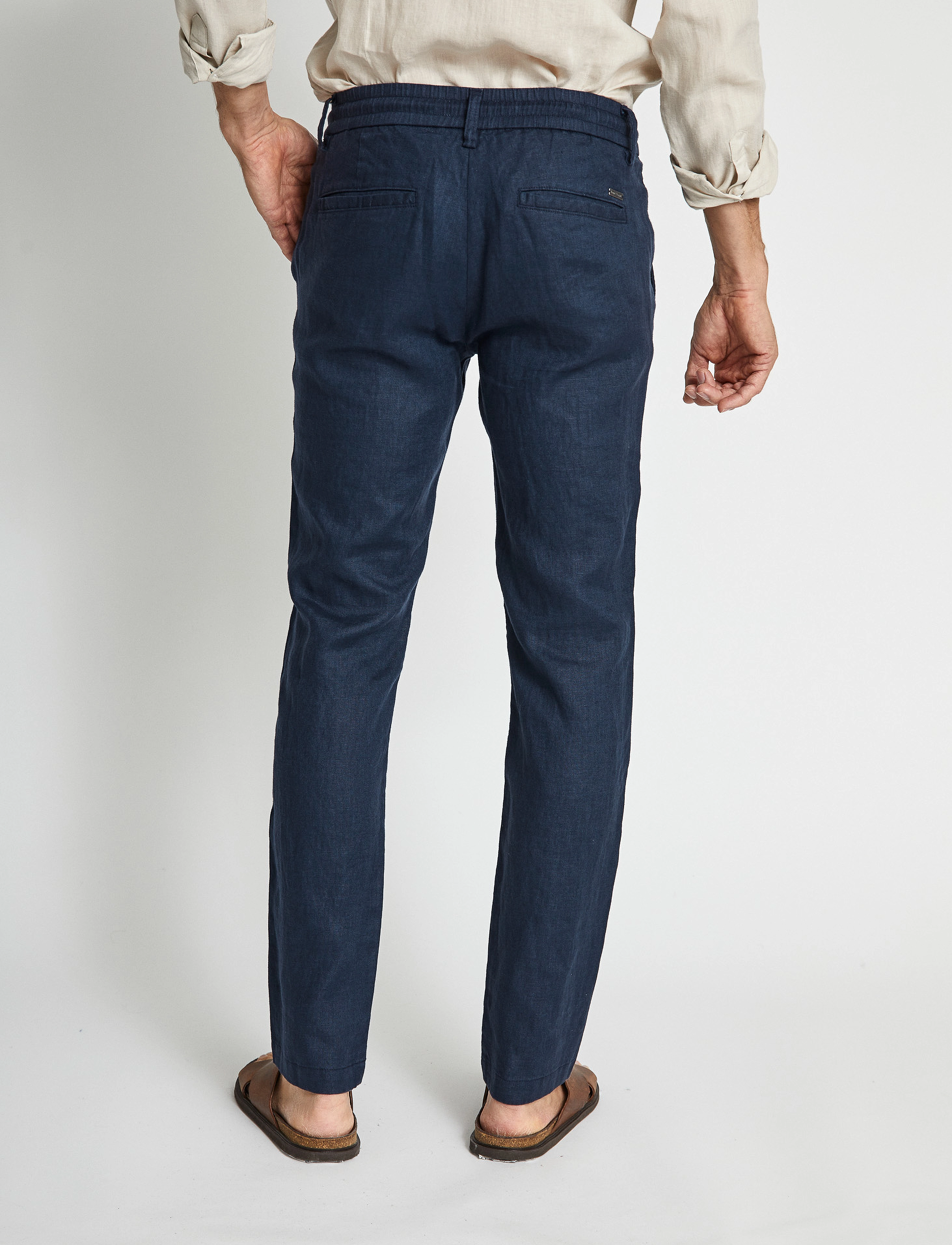 Bruun & Stengade - BS Louis Slim Fit Chinos - navy - 3