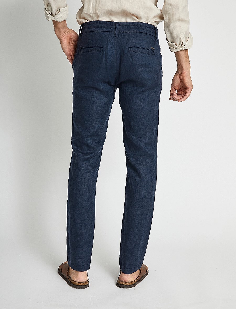 Bruun & Stengade - BS Louis Slim Fit Chinos - navy - 3