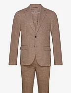 BS Pollino Classic Fit Suit Set - BROWN