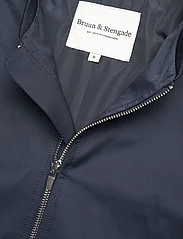 Bruun & Stengade - BS Tapia Regular Fit Jacket - spring jackets - navy - 2