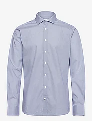 Bruun & Stengade - BS Manning Slim Fit Shirt - biznesowa - dark blue - 0