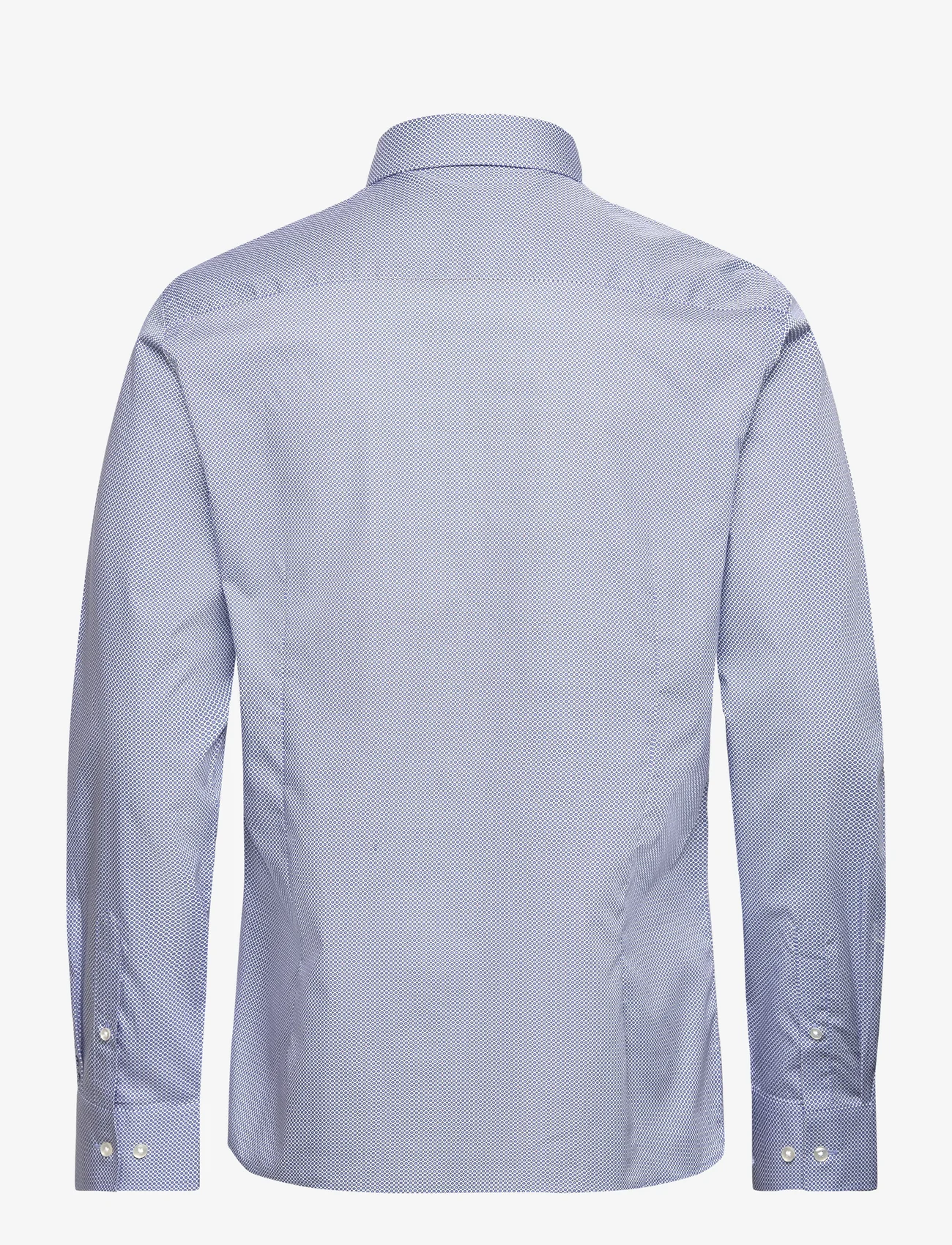 Bruun & Stengade - BS Manning Slim Fit Shirt - kontorisärgid - dark blue - 1