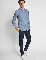 Bruun & Stengade - BS Bradshaw Slim Fit Shirt - biznesowa - dark blue/white - 2