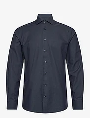 Bruun & Stengade - BS Favre Slim Fit Shirt - nordischer stil - navy - 0