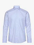 BS Moss Slim Fit Shirt - LIGHT BLUE/WHITE