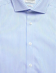 Bruun & Stengade - BS Moss Slim Fit Shirt - pohjoismainen tyyli - light blue/white - 6