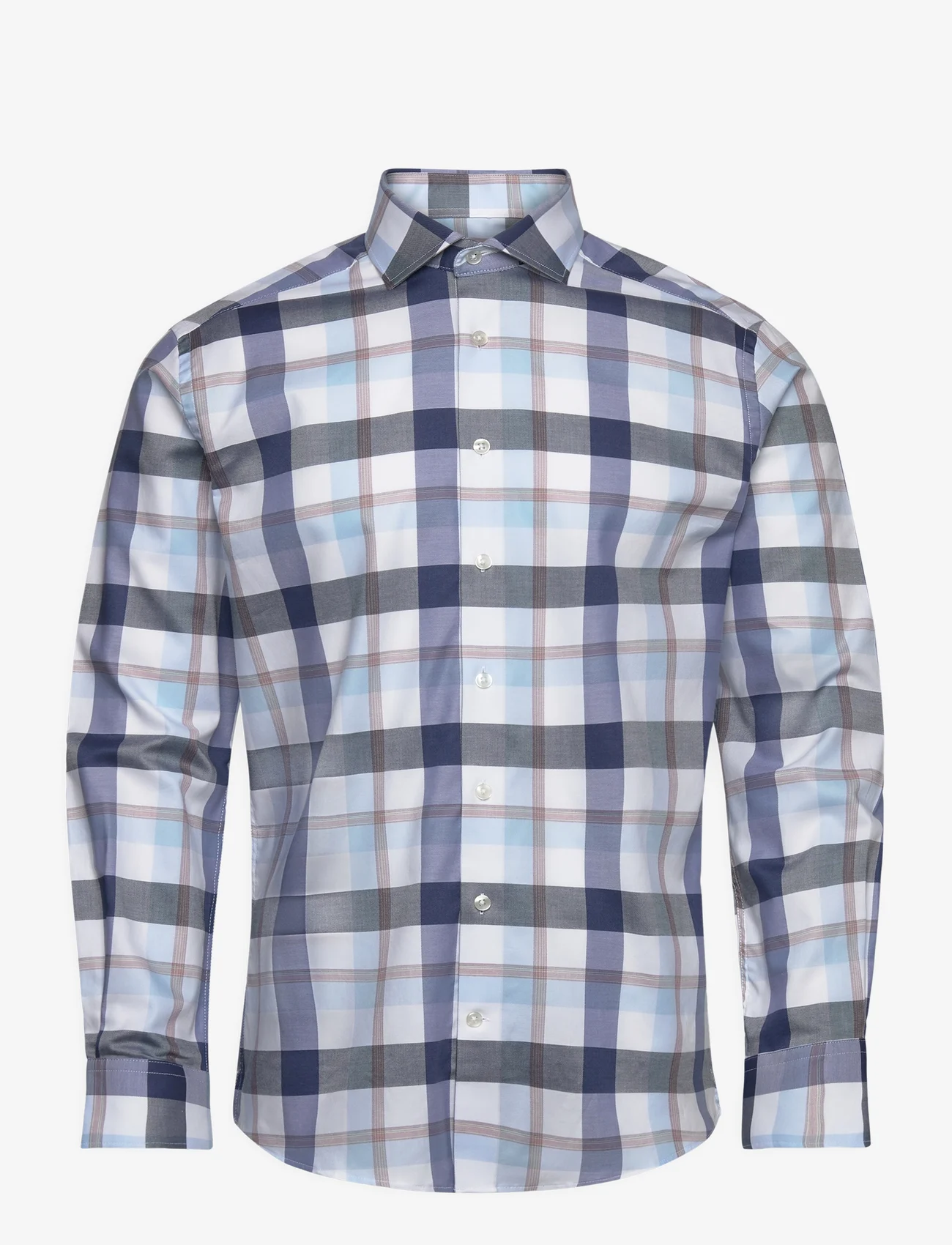 Bruun & Stengade - BS Watt Slim Fit Shirt - nordisk stil - blue - 1