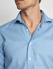 Bruun & Stengade - BS Young Slim Fit Shirt - dalykinio stiliaus marškiniai - blue - 3