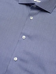 Bruun & Stengade - BS Aaron Slim Fit Shirt - dalykinio stiliaus marškiniai - blue - 3