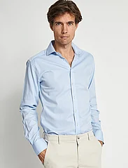 Bruun & Stengade - BS Jackson Slim Fit Shirt - dalykinio stiliaus marškiniai - light blue - 2