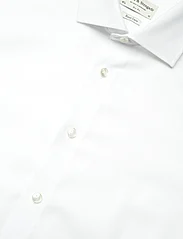 Bruun & Stengade - BS Reed Slim Fit Shirt - lietišķā stila krekli - white - 5
