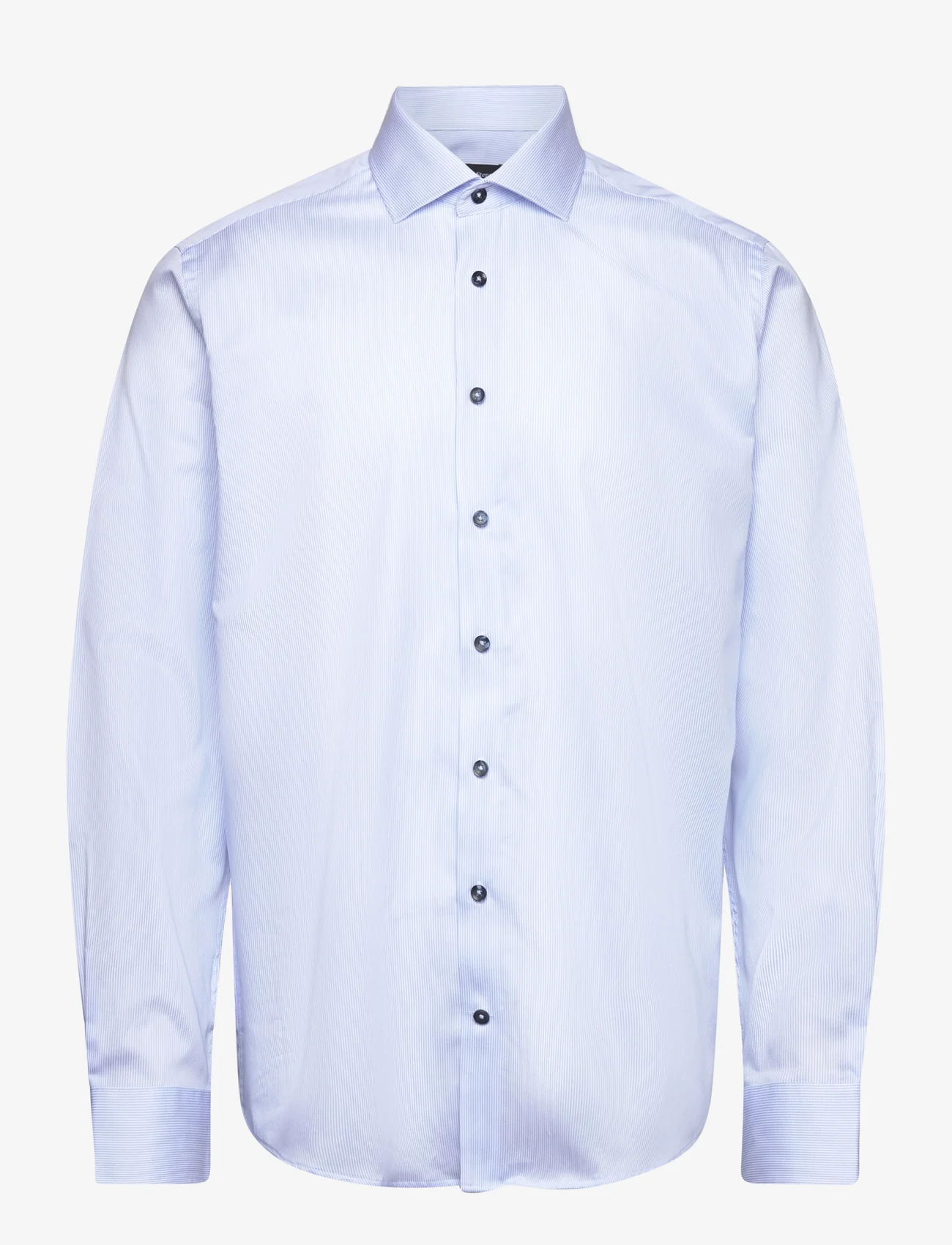 Bruun & Stengade - BS Seau Modern Fit Shirt - lietišķā stila krekli - light blue/white - 0