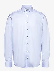 Bruun & Stengade - BS Seau Modern Fit Shirt - lietišķā stila krekli - light blue/white - 0