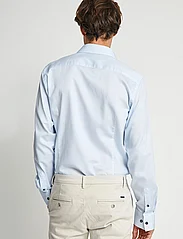 Bruun & Stengade - BS Seau Modern Fit Shirt - lietišķā stila krekli - light blue/white - 6