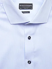 Bruun & Stengade - BS Seau Modern Fit Shirt - lietišķā stila krekli - light blue/white - 2