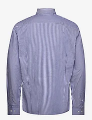 Bruun & Stengade - BS Terry Modern Fit Shirt - muodolliset kauluspaidat - dark blue/white - 1