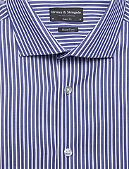 Bruun & Stengade - BS Terry Modern Fit Shirt - business skjorter - dark blue/white - 2
